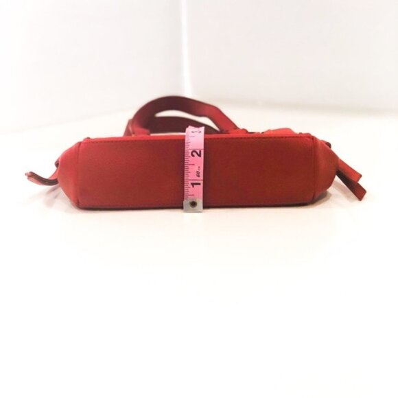 Kenneth Cole Reaction Burnt Orange Mini Satchel - Picture 5 of 7